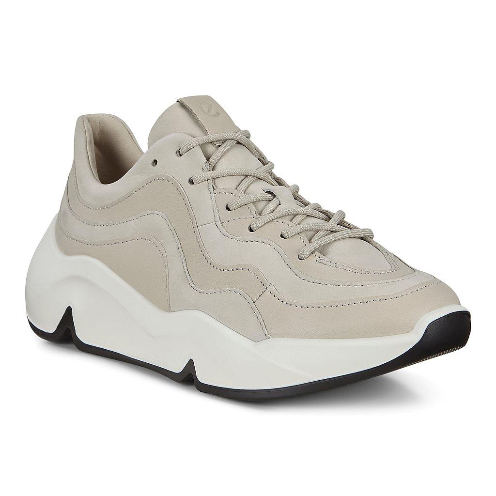 Ecco Chunky Womens Sneakers Grey Outlet - India KLO-150348